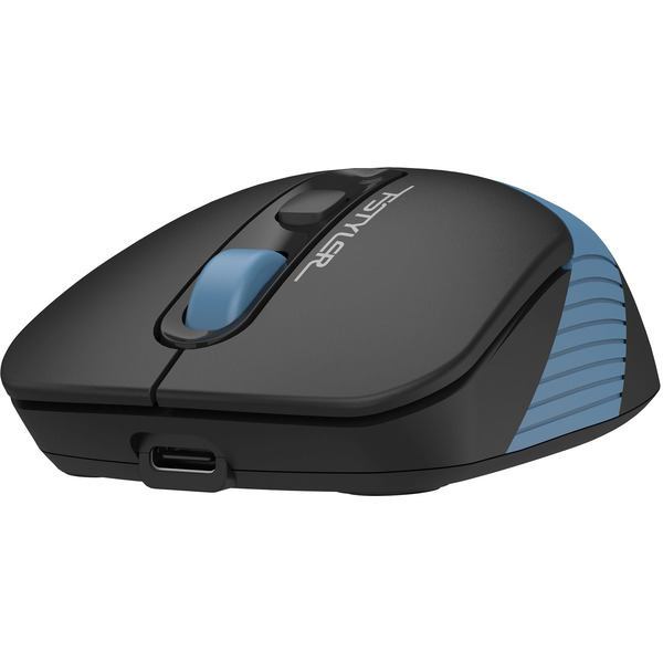 Мышь A4Tech Fstyler FG10CS Air (черный/синий)