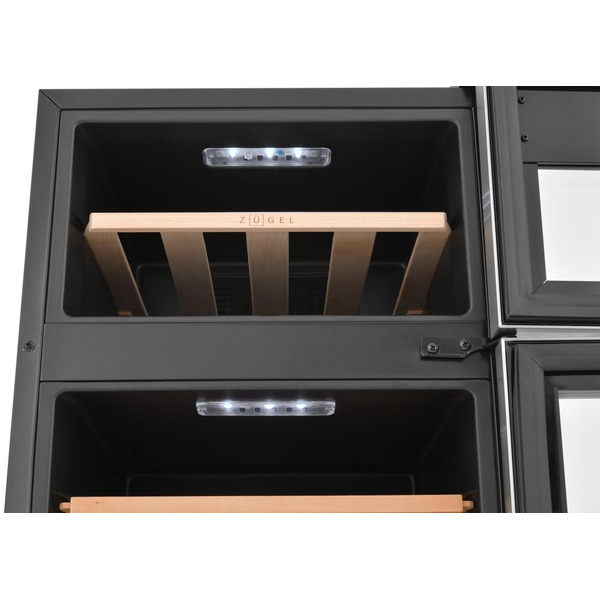 Винный шкаф-хьюмидор ZUGEL ZTH80DX Dual Zone