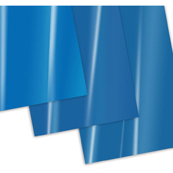 Пластиковая обложка для переплета BRAUBERG A4 300 мкм 100 шт 530941 (синий)