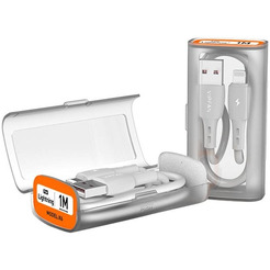 Кабель Vipfan X06 USB-iPhone (1м, в футляре)