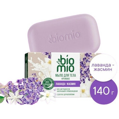 Кремовое мыло для тела BioMio с эфирным маслом лаванды 140 г