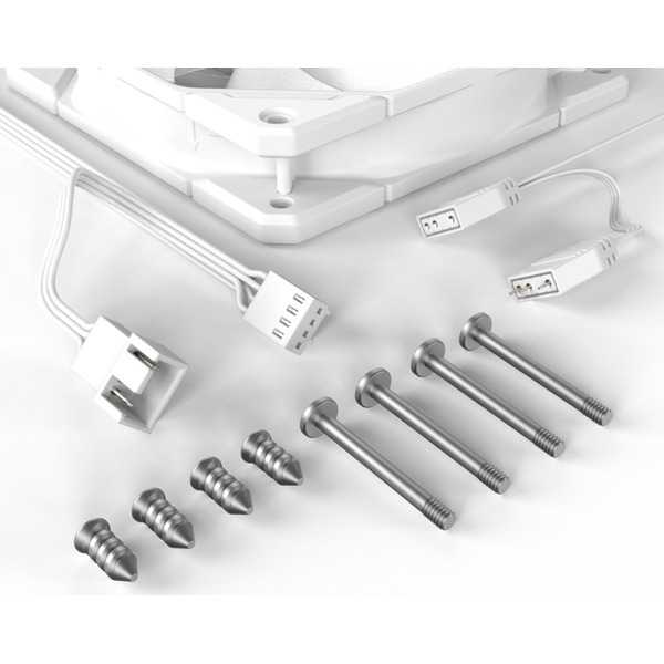 Вентилятор для корпуса ID-Cooling TF-12025-PRO-ARGB White