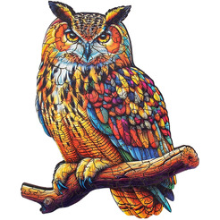 Сувенирный пазл MASTER WOOD Филин SWPFL