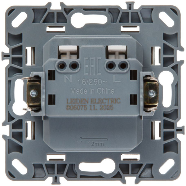 Розетка Leiden Electric Steen 806075