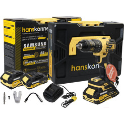 Ударная дрель-шуруповерт Hanskonner HCD2065PRO