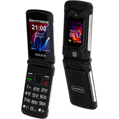 Мобильный телефон Maxvi E 10 (черный)