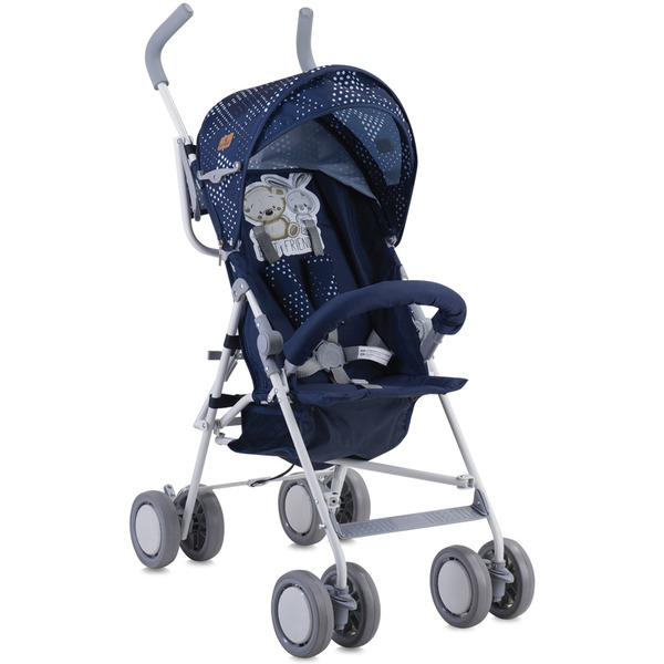Коляска прогулочная «трость» Lorelli Trek 2017 Dark Blue Friends (10020881712)