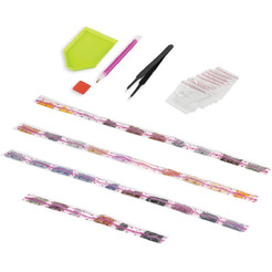 Картина стразами (алмазная мозаика) ОСТРОВ СОКРОВИЩ «Закат в горах» 662580