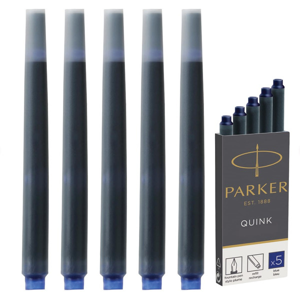 Чернильный патрон Cartridge Quink (5 шт.) PARKER 142388 / 1950384