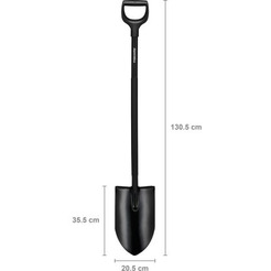 Лопата штыковая Fiskars Ergonomic Pro XL 1066707