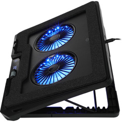 Подставка для ноутбука Digma D-NCP170-2x110RGB