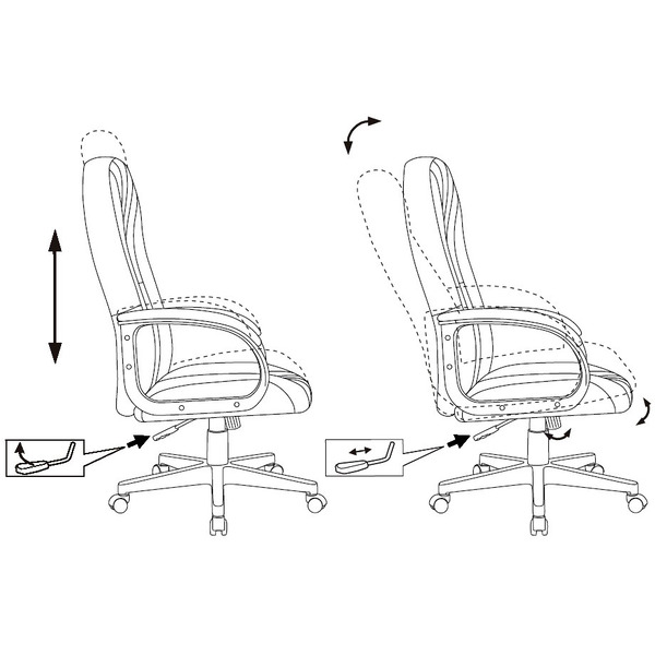 Офисное кресло Бюрократ T-898 (зеленый 38-407)