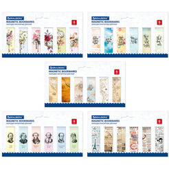 Набор закладок для книг BRAUBERG 113178 (МАГНИТНЫХ, 30 шт., 60x20 мм)