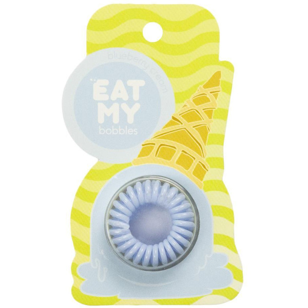 Резинки для волос EAT MY в цвете "Сливочная голубика" 628882 (3 шт)