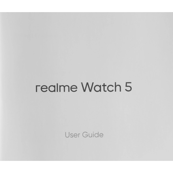 Умные часы Realme Watch 5 (черный титан)