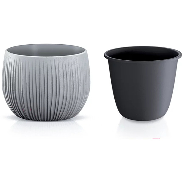 Кашпо Prosperplast Beton Bowl 150 DKB150-422U (серый бетон)