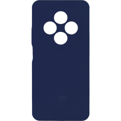 Чехол-накладка Bingo Silicone Case для Xiaomi Redmi 14C/POCO C75 (темно-синий)