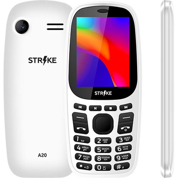 Телефон GSM STRIKE A20 (белый)
