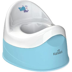Детский горшок Kidwick Дуэт KW100204 (голубой/белый)