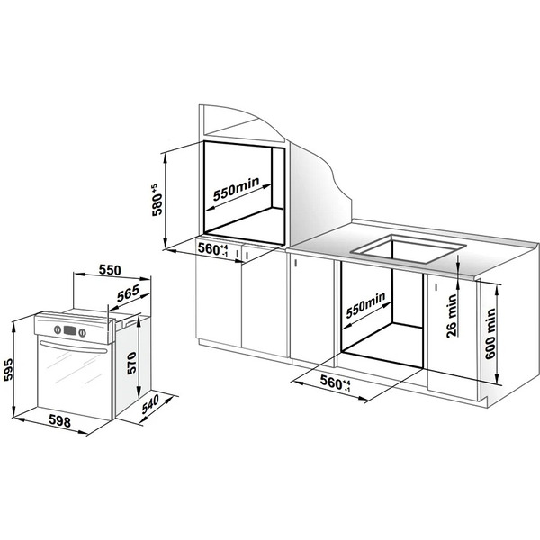 Духовой шкаф ретро GEFEST ЭДВ ДА 602-02 К93