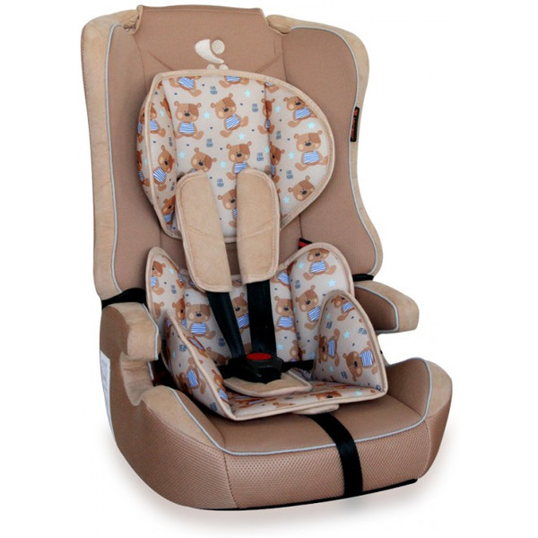 Детское автокресло LORELLI EXPLORER  Beige Cute Bears 9-36 кг