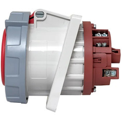 Розетка стационарная внутренняя угловая EKF 4342 3Р+РЕ 63А 380В IP67 PROxima