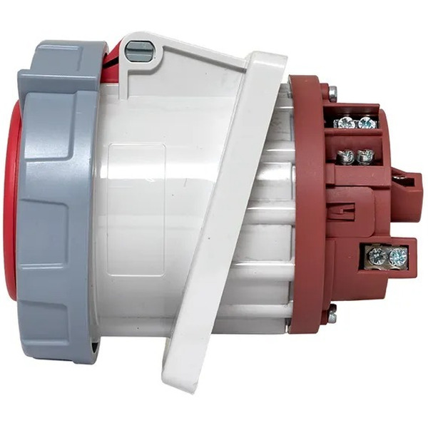 Розетка стационарная внутренняя угловая EKF 4342 3Р+РЕ 63А 380В IP67 PROxima