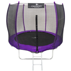 Батут Calviano 252 см - 8ft OUTSIDE master purple