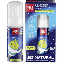 Пена для полости рта SPLAT Junior Кальций и молочные ферменты, 50 мл