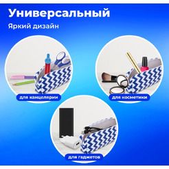 Пенал-косметичка ПИФАГОР 229264