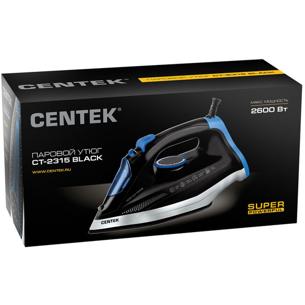Утюг Centek CT-2315 (черный)