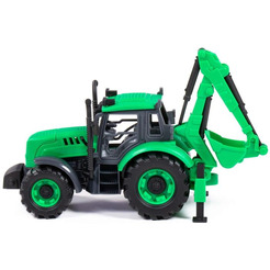 Экскаватор Полесье Прогресс 91536 (зелёный)