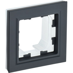 Рамка IEK Brite РУ-1-БрГ-44
