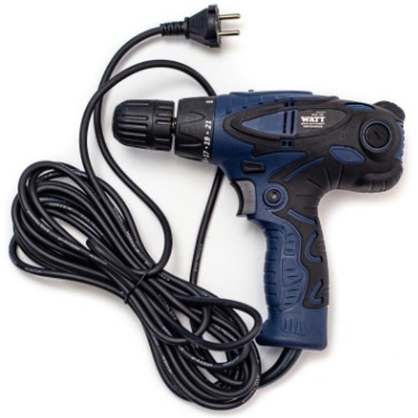 Дрель-шуруповерт WATT WSM-600 (2.600.010.10)