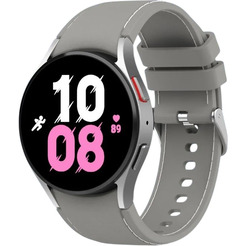 Ремешок Bingo Stitch для SAMSUNG Galaxy Watch3 41mm/4/4 Classic/5/5 Pro (серый с белым)