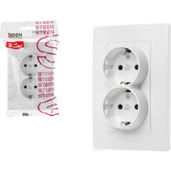 Розетка Leiden Electric Steen 806036