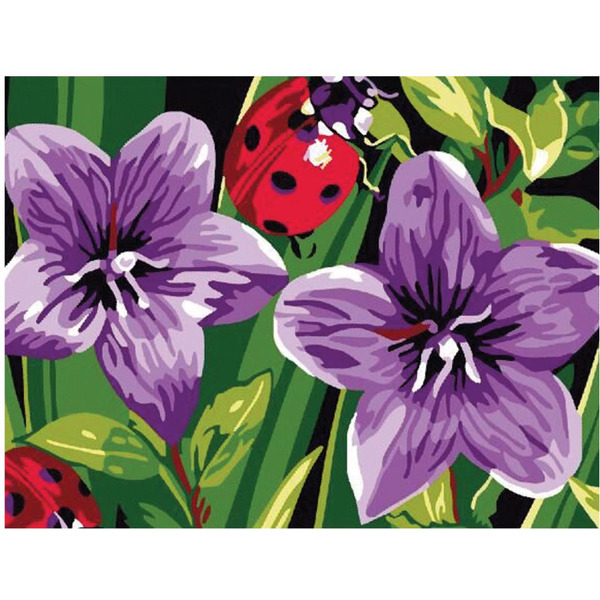 Картина по номерам ЮНЛАНДИЯ «Божья коровка» 662503