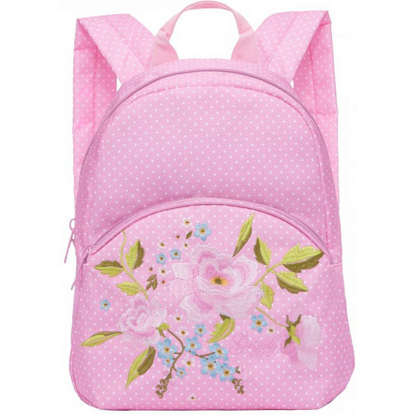 Рюкзак Grizzly RL-859-2 (розовые горохи)
