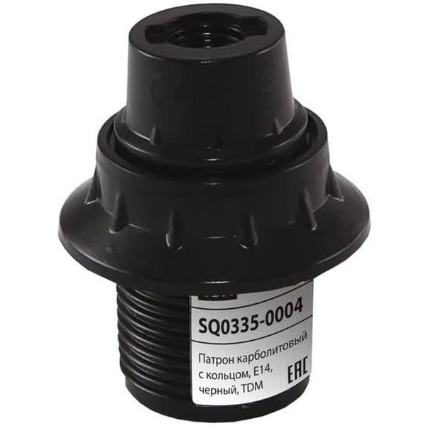 Патрон карболитовый с кольцом TDM ELECTRIC SQ0335-0004