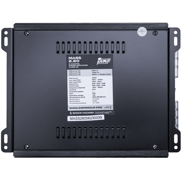 Усилитель AMP MASS 2.60