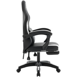 Игровое кресло Defender Runa Pro (черный/белый)