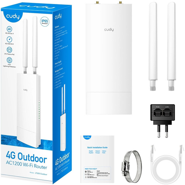 4G Wi-Fi роутер Cudy LT500 Outdoor