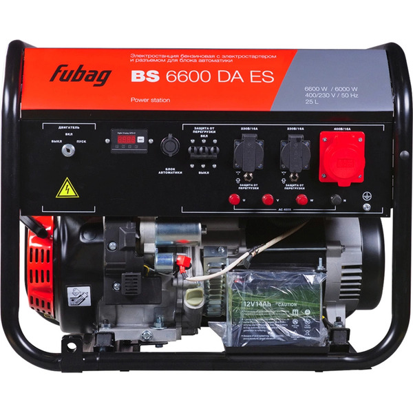Генератор Fubag BS 6600 DA ES 646282