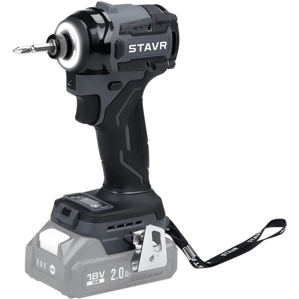 Аккумуляторный ударный винтоверт STAVR SID 18BL-200V