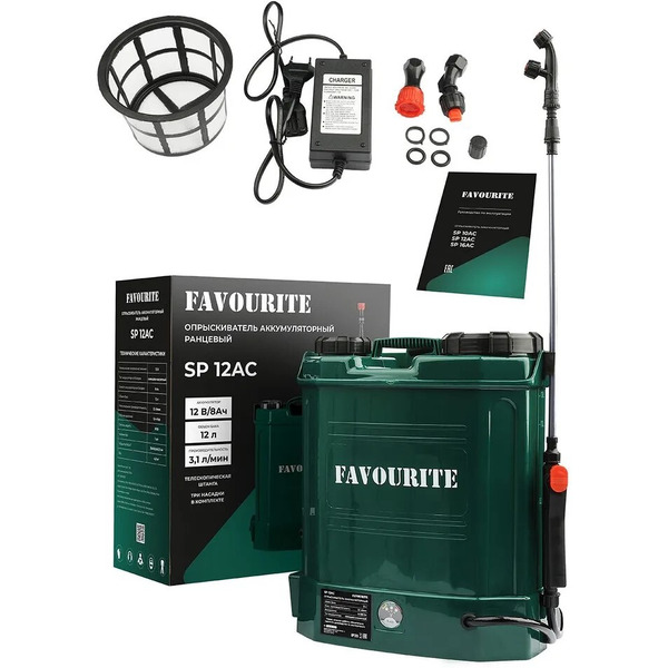 Аккумуляторный опрыскиватель Favourite SP 12AC