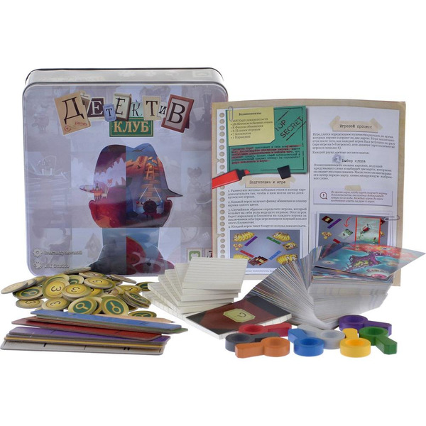 Настольная игра Геменот Детектив Клуб 12657