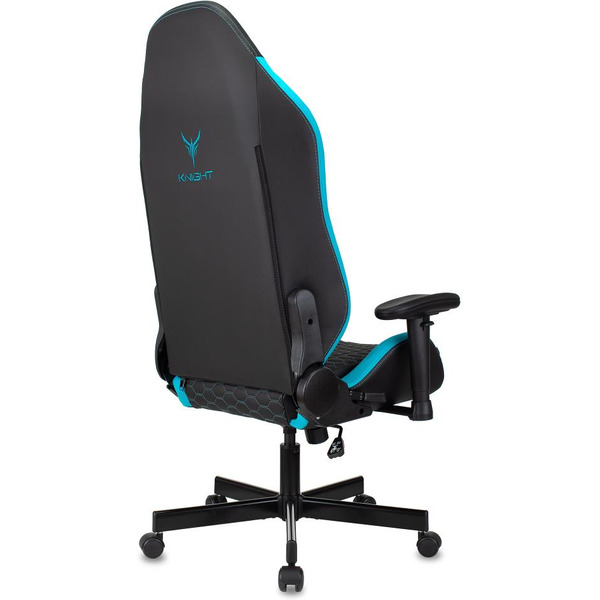 Кресло игровое Knight Neon (1717271) черный/голубой