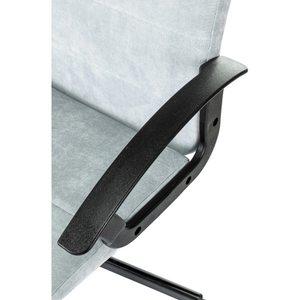 Офисное кресло Бюрократ Triest (серо-голубой Fabric Light-28)