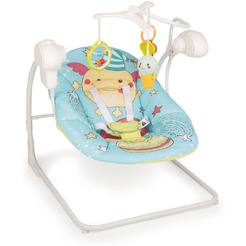 Кресло-качели Happy Baby Jolly V2 (голубой)
