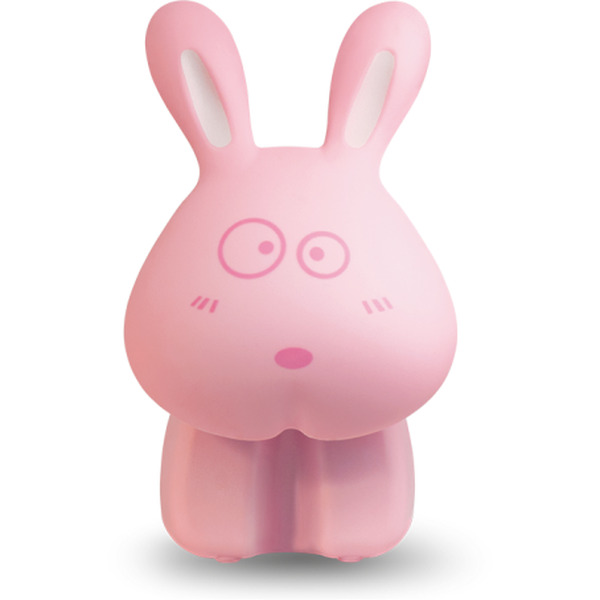 Настольная лампа ФАZА Кролик Фролик розовый